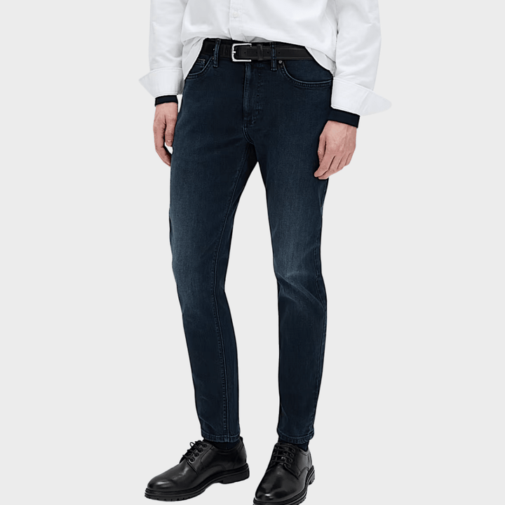 Mens Dark Indigo Slim Fit Jeans from You Know Who's