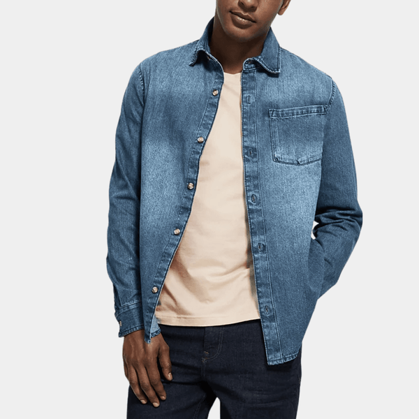 Mens Denim Jacket and Tee from You Know Who's