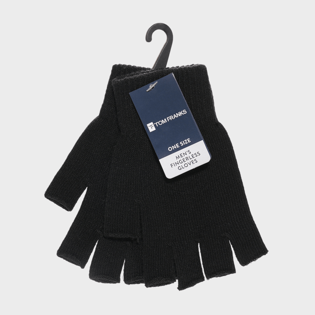 Mens Fingerless Black Magic Gloves from You Know Who's