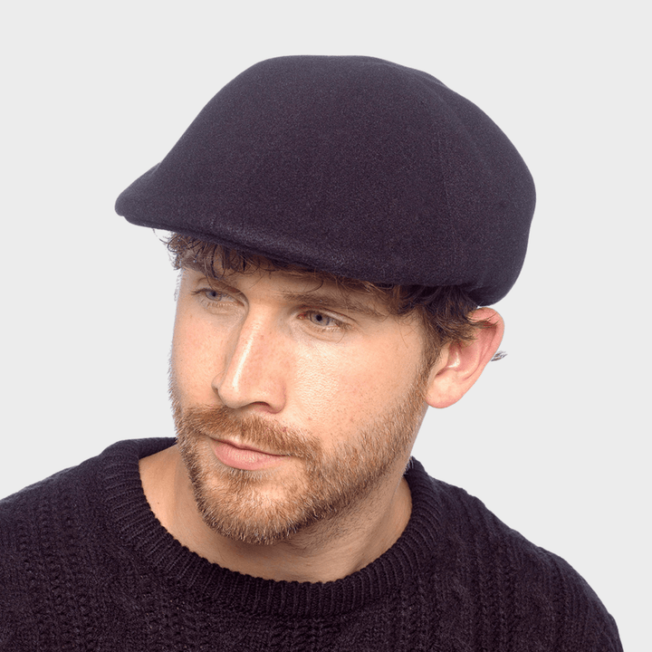 Mens Flannel Flat Cap from You Know Who's