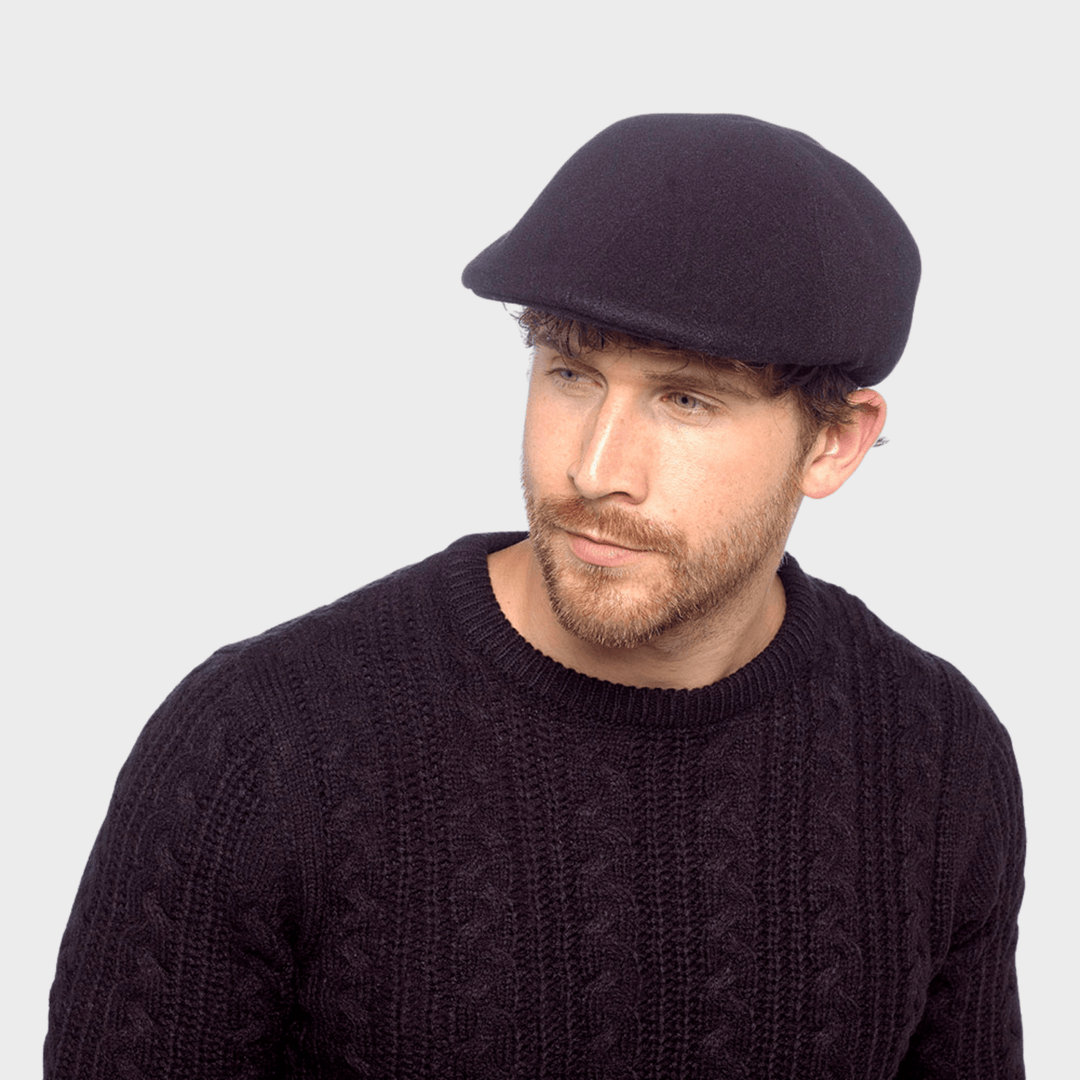 Mens Flannel Flat Cap from You Know Who's