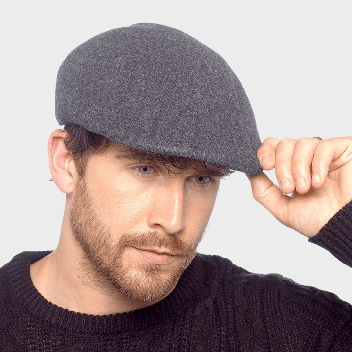 Mens Flannel Flat Cap from You Know Who's