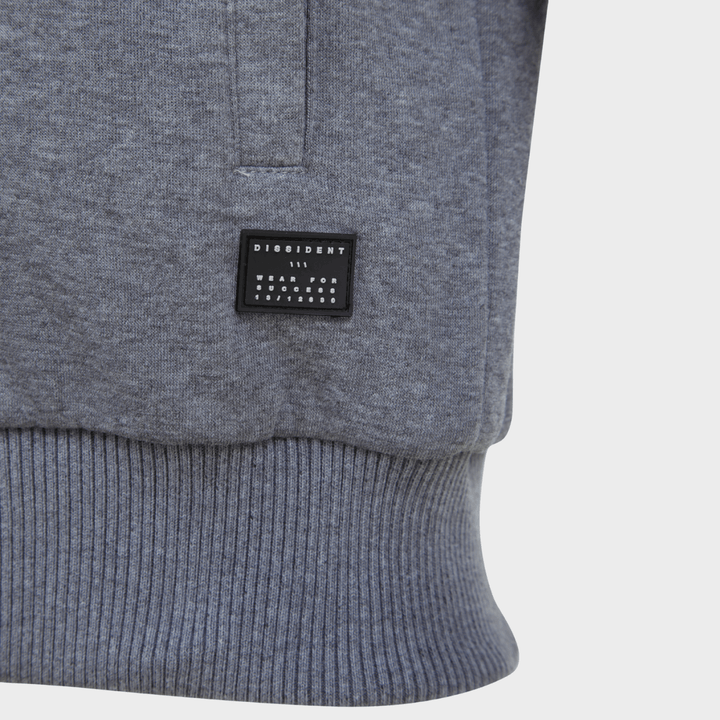 Mens Funnel Neck Zip Through Chunky Sweat With Borg Lining from You Know Who's