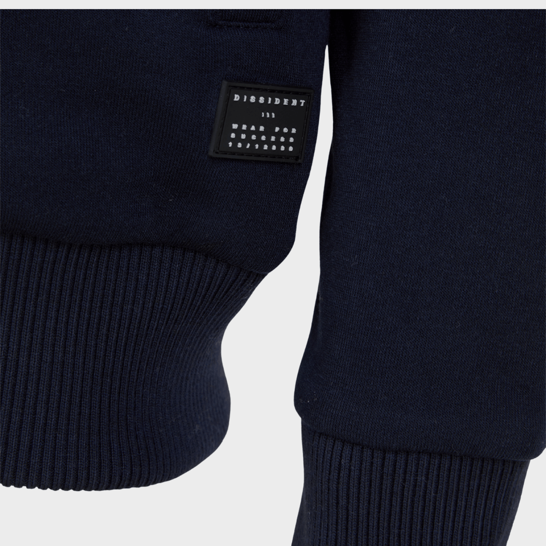 Mens Funnel Neck Zip Through Chunky Sweat With Borg Lining from You Know Who's