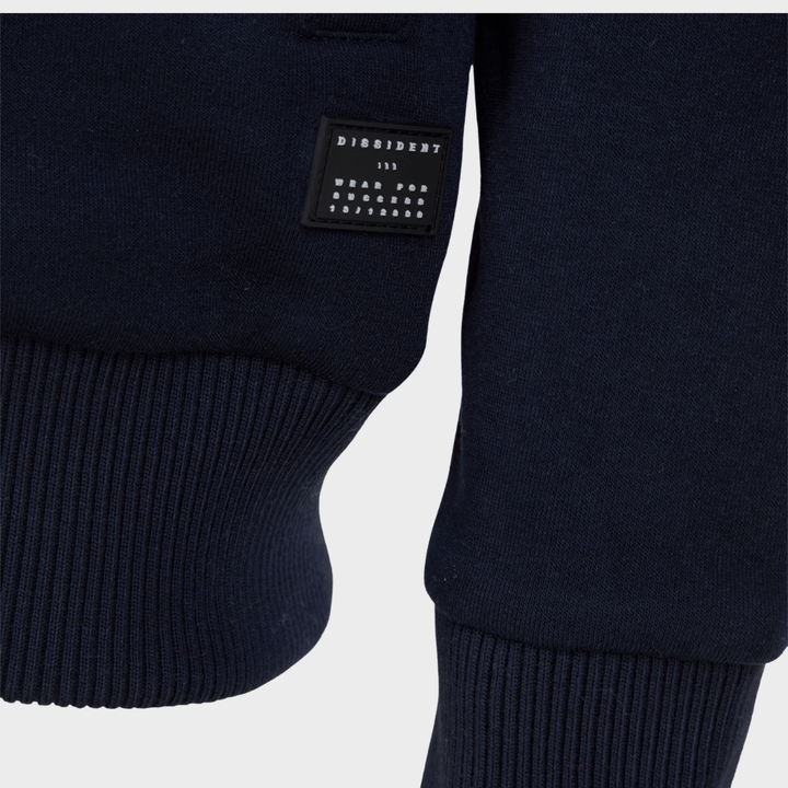 Mens Funnel Neck Zip Through Chunky Sweat With Borg Lining from You Know Who's