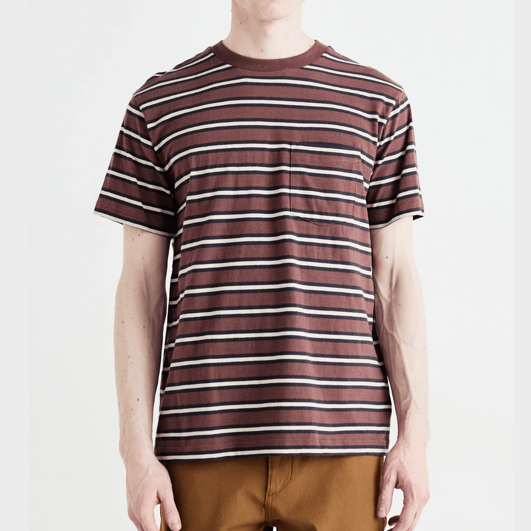 Men's GAP Brown Striped T-Shirt from You Know Who's