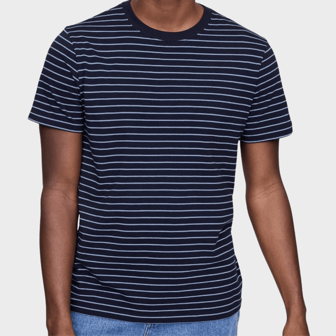 Men's GAP Navy Striped T-Shirt from You Know Who's