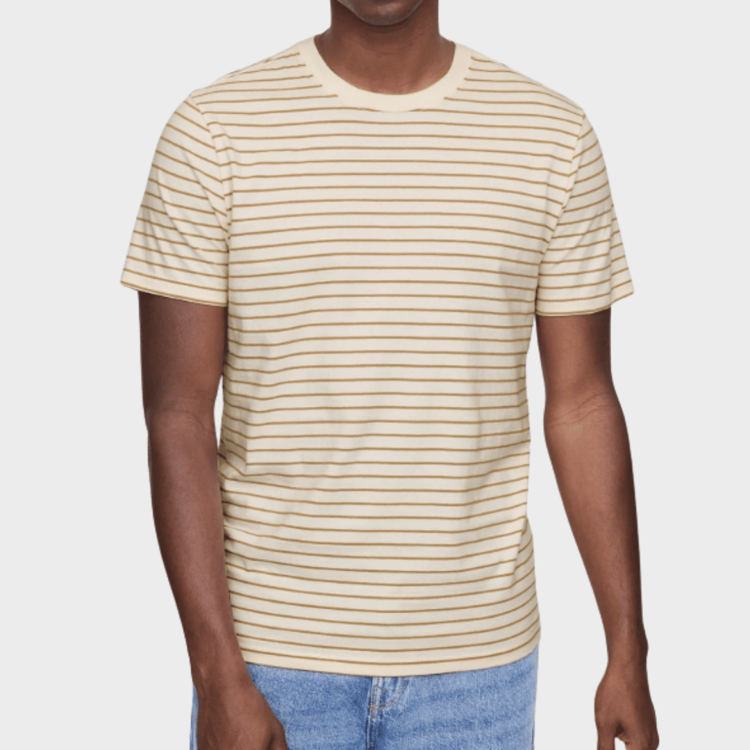 Men's GAP Stone Multi Striped T-Shirt from You Know Who's