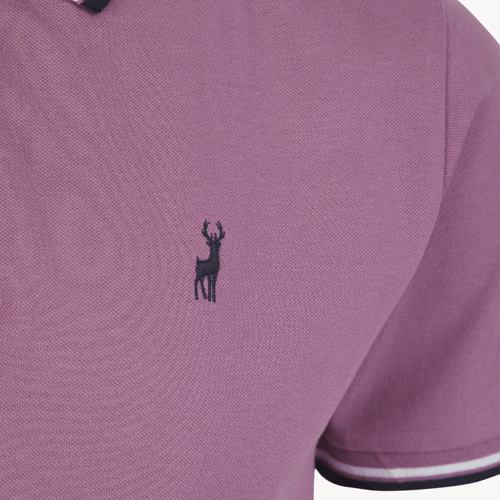 Men's Grape Pique Polo from You Know Who's