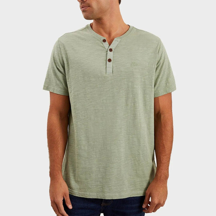 Men's Green 3 Button Shirt from You Know Who's