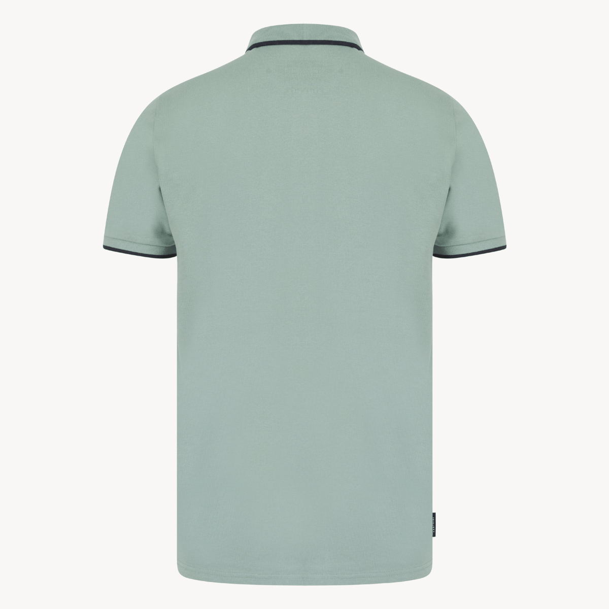 Mens Green Colour Block Polo from You Know Who's