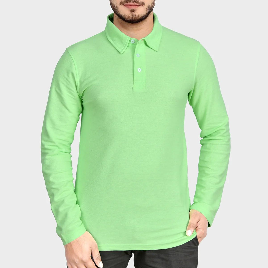 Mens Green Polo Shirt from You Know Who's