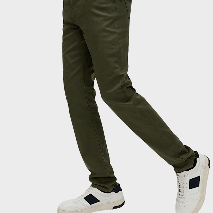 Mens Green Slim Fit Jeans from You Know Who's