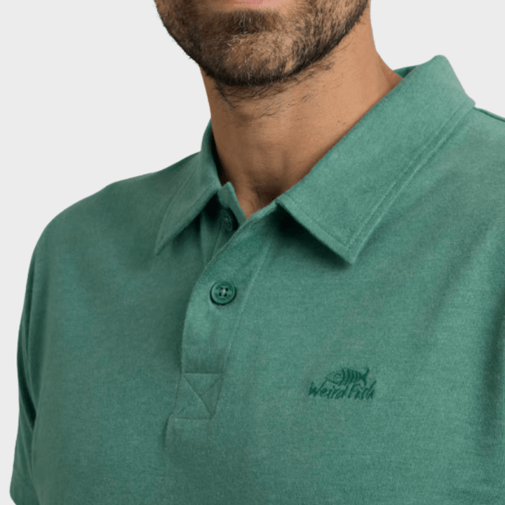 Mens Green WF Polo from You Know Who's