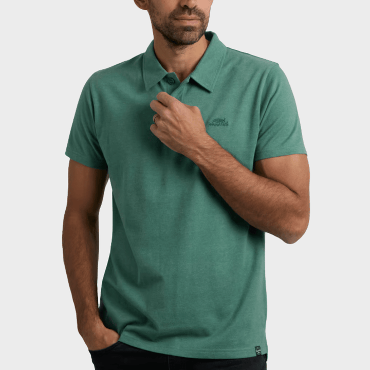Mens Green WF Polo from You Know Who's