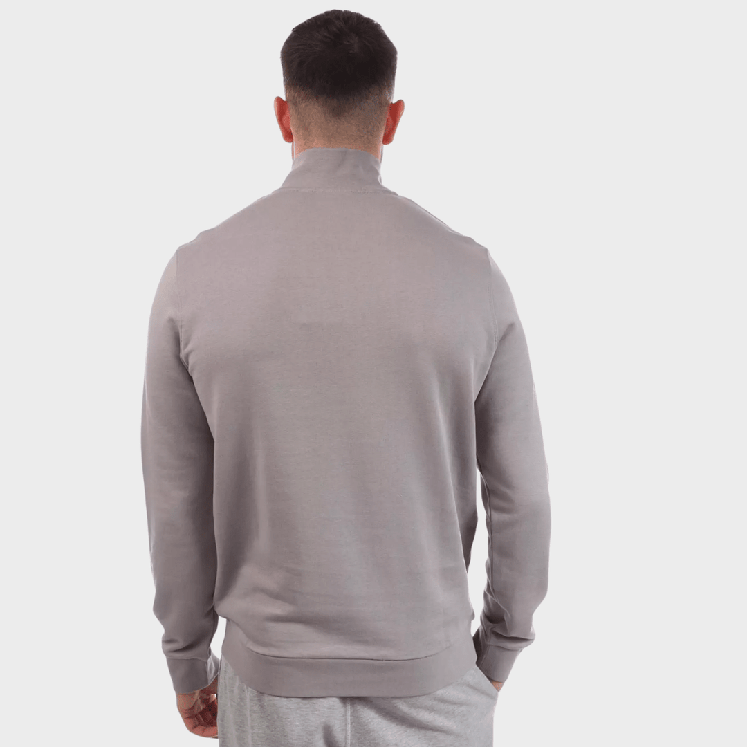 Mens Grey Lyle & Scott 1/4 Zip from You Know Who's