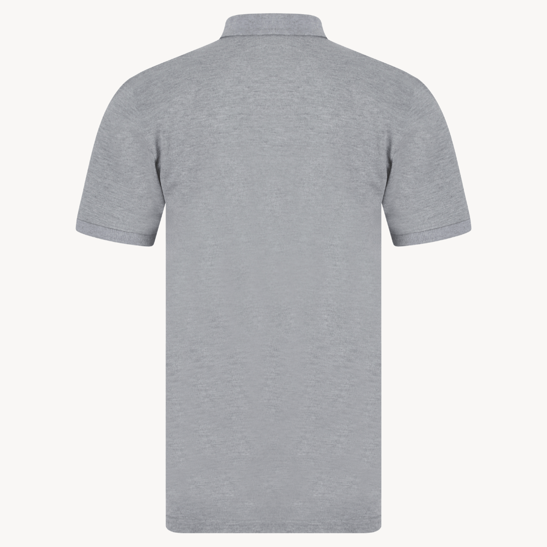 Men's Grey Marl Tokyo Laundry Polo Shirt from You Know Who's