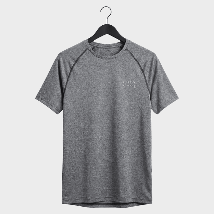 Mens Grey Marled Sports Top from You Know Who's