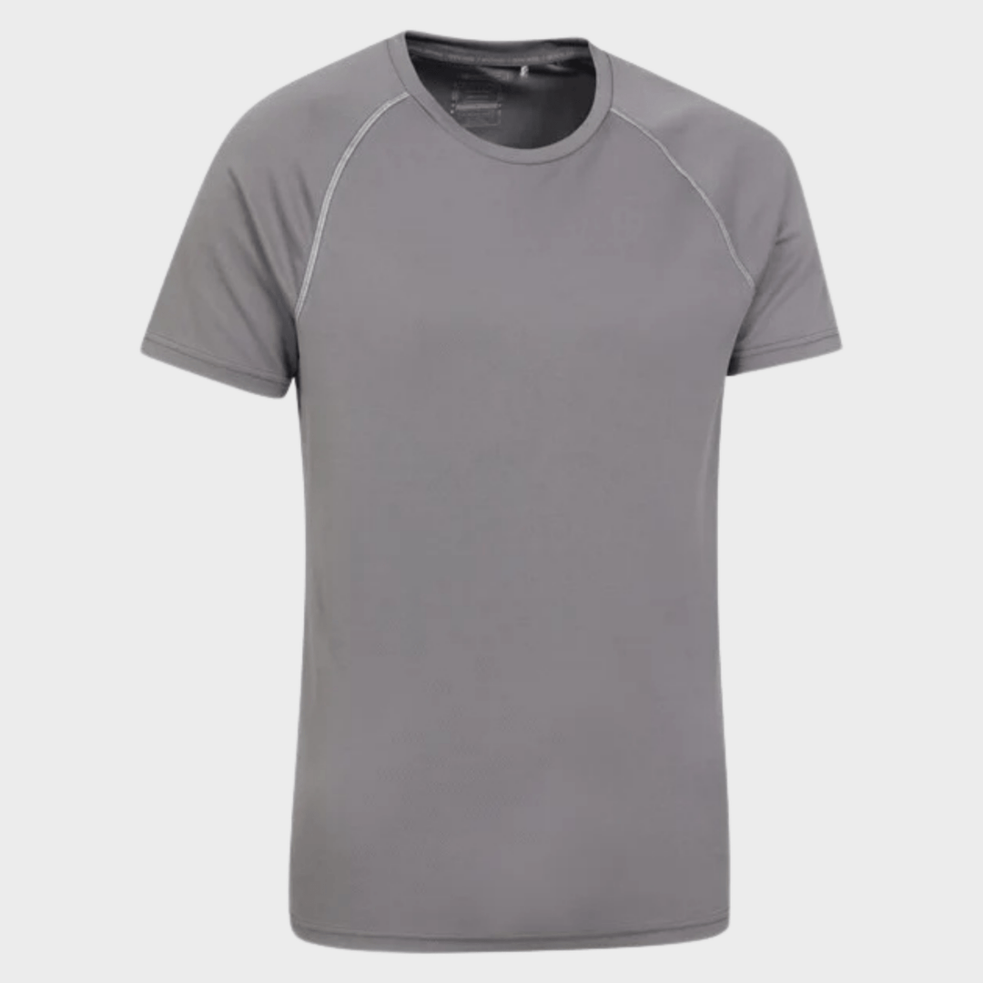 Mens Grey Quick Drying T-Shirt from You Know Who's