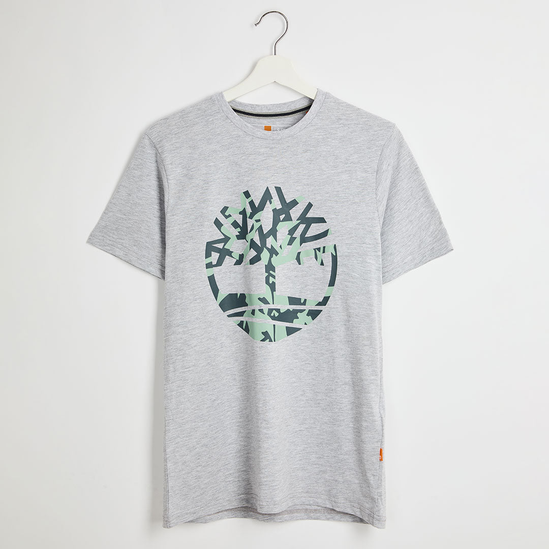 Mens Grey Timberland T-Shirt from You Know Who's