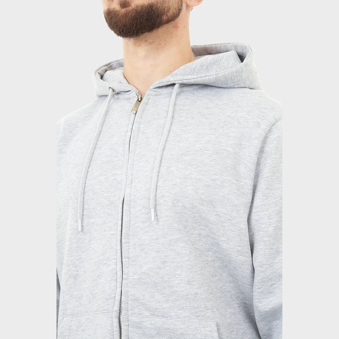 Mens Grey Zip Hoodie from You Know Who's