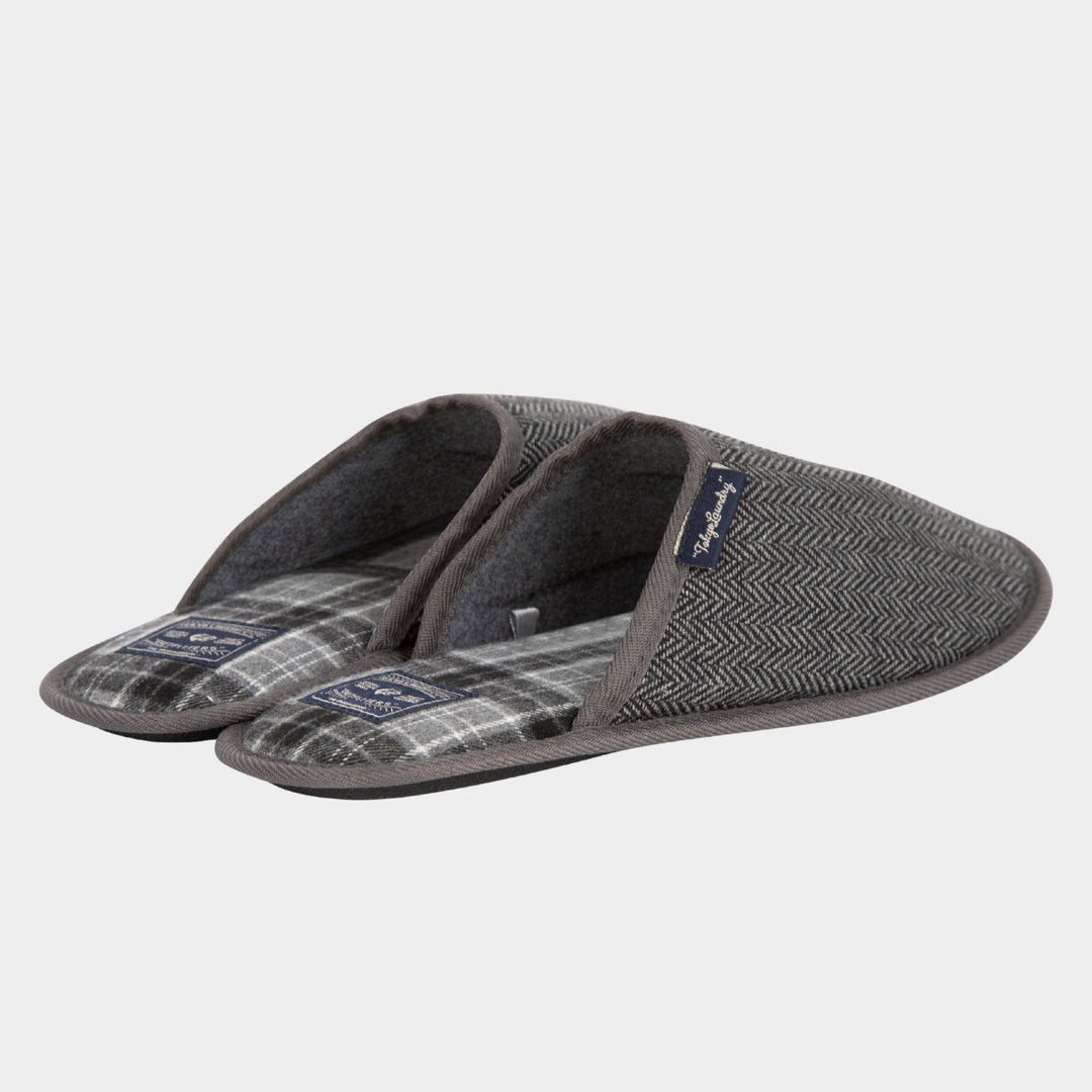 Mens Herringbone Slippers from You Know Who's