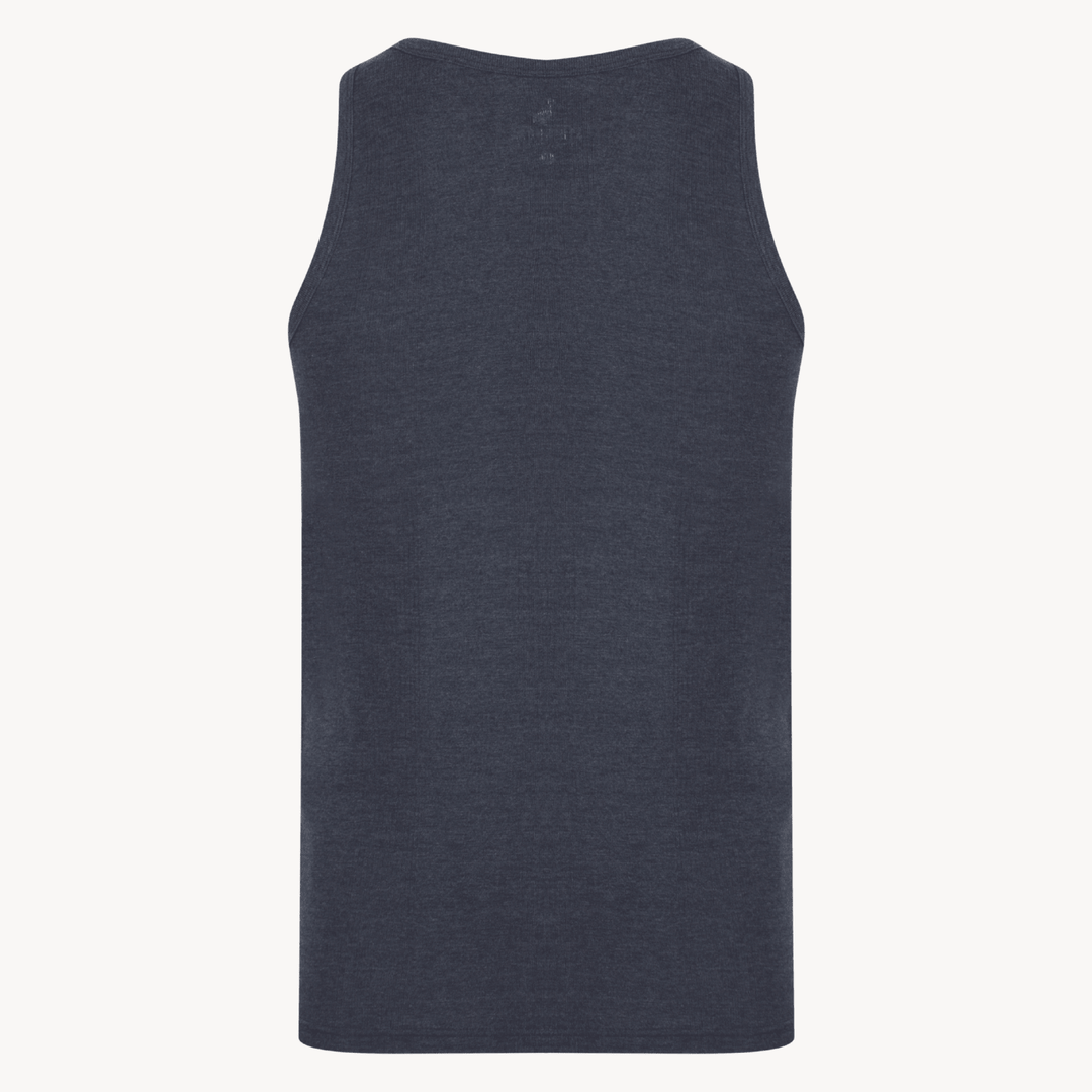 Mens Indigo Vest from You Know Who's