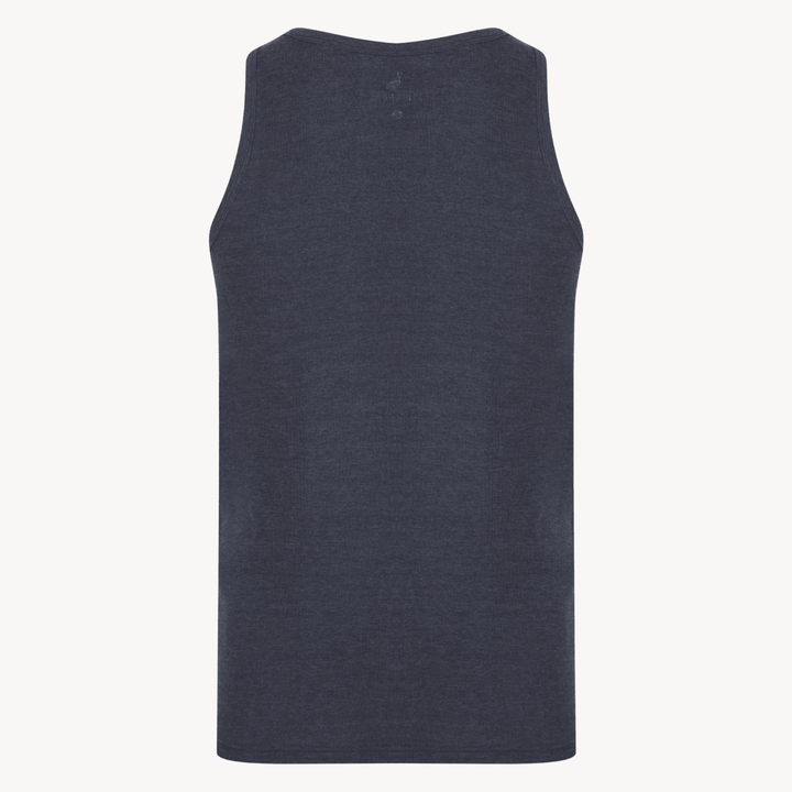 Mens Indigo Vest from You Know Who's