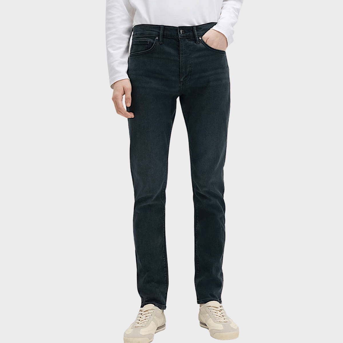 Mens Ink Slim Fit Jeans from You Know Who's