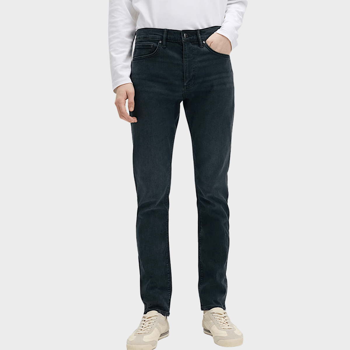 Mens Ink Slim Fit Jeans from You Know Who's