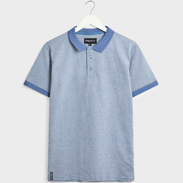 Mens Jacquard Button Polo from You Know Who's