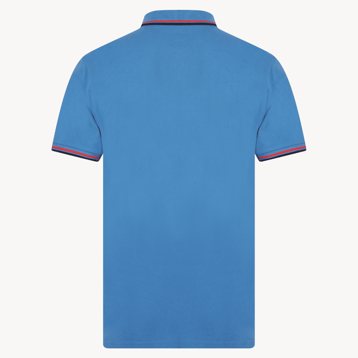 Mens Kensington Blue Yonder Tipped Collar Polo from You Know Who's