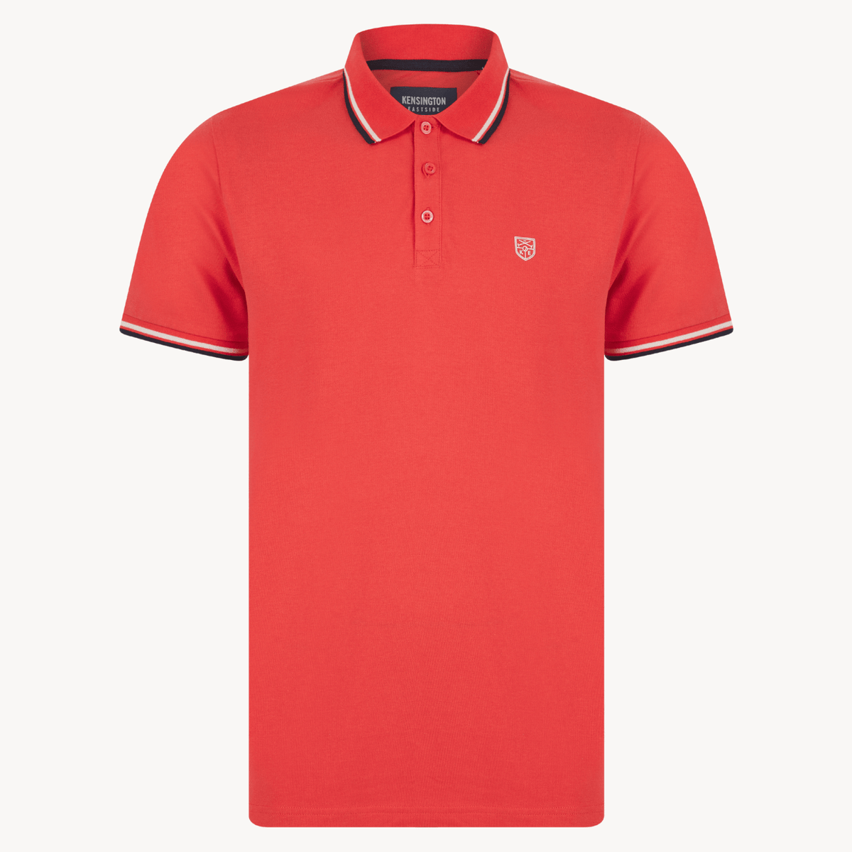 Mens Kensington Cayenne Tipped Collar Polo from You Know Who's
