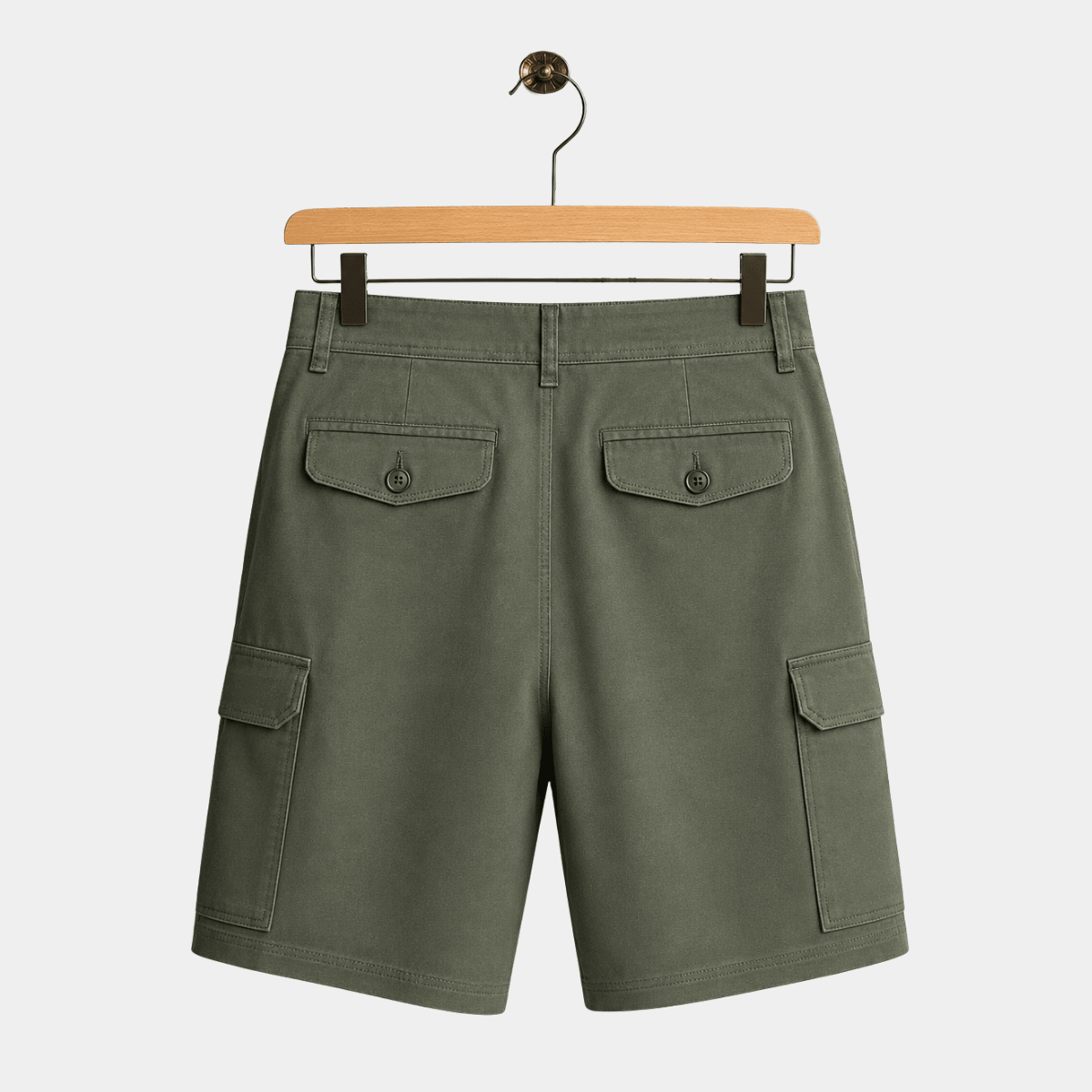 Mens Khaki Cargo Short from You Know Who's