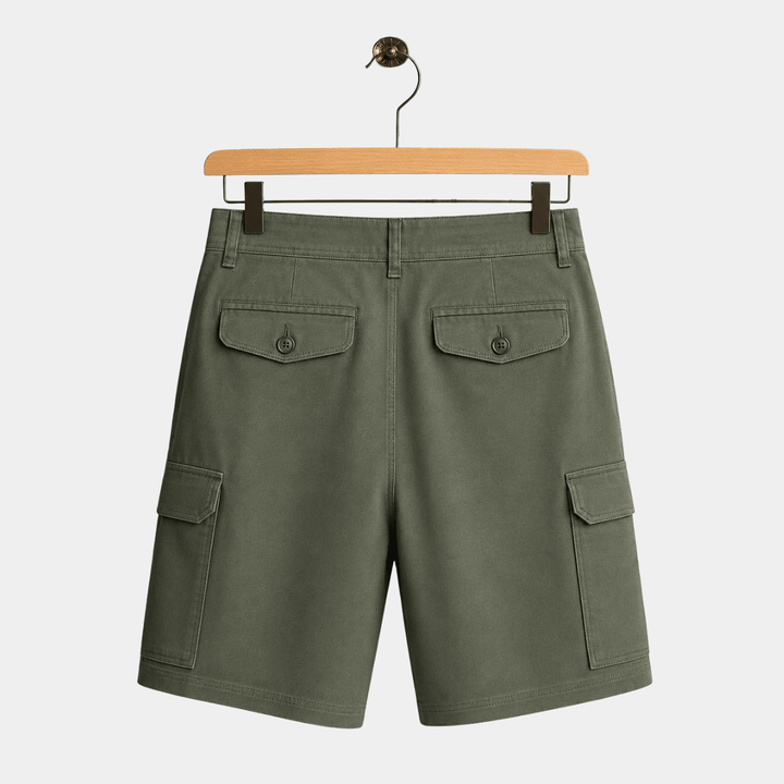 Mens Khaki Cargo Short from You Know Who's
