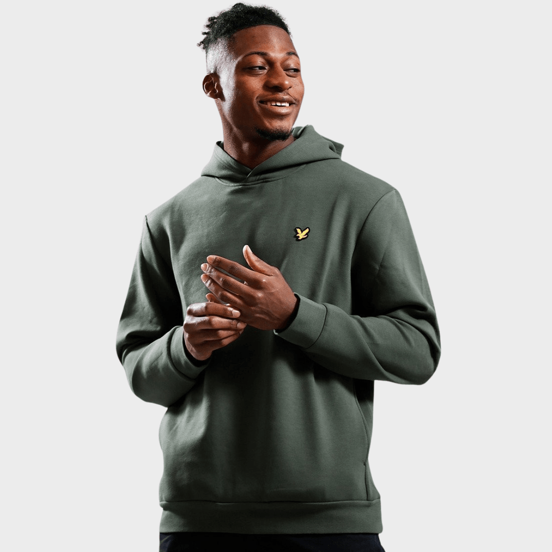 Mens Khaki Lyle & Scott Hoodie from You Know Who's