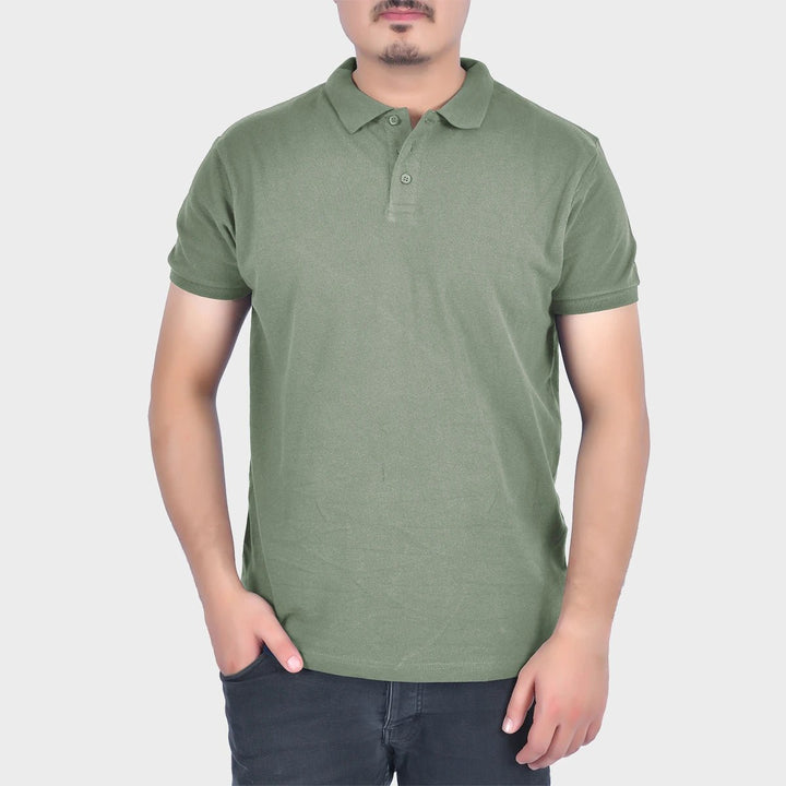 Mens Khaki Polo Shirt from You Know Who's