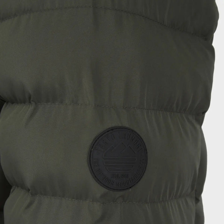 Mens Khaki Quilted Jacket from You Know Who's