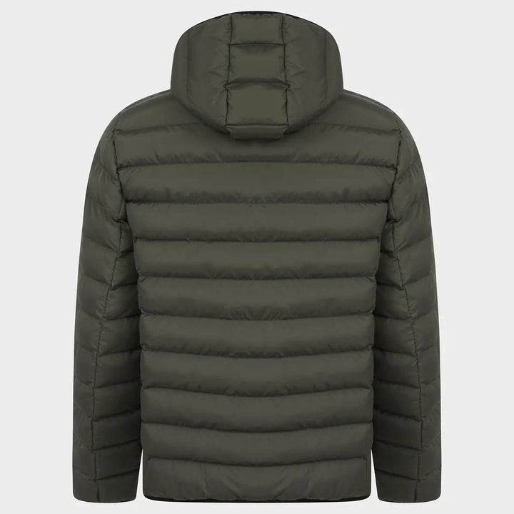 Mens Khaki Quilted Jacket from You Know Who's