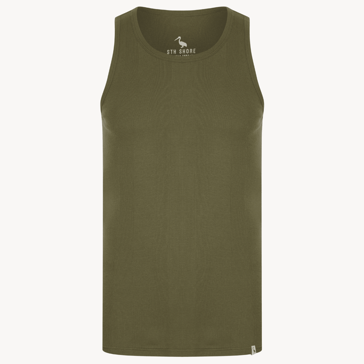 Mens Khaki Vest from You Know Who's