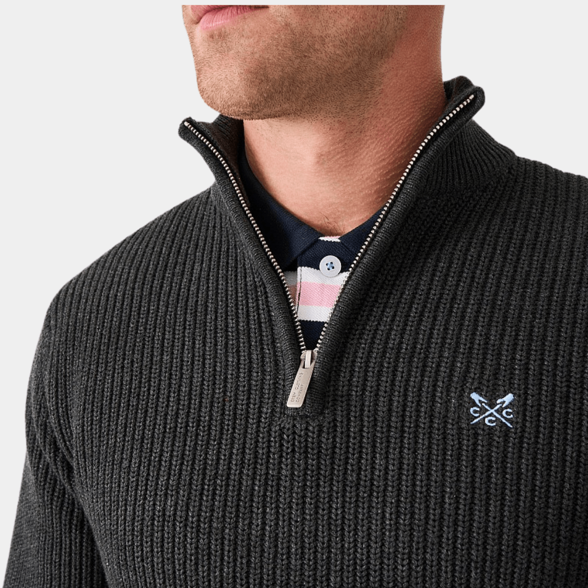 Mens Knit 1/4 Zip from You Know Who's