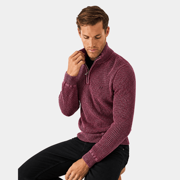 Mens Knit 1/4 Zip from You Know Who's