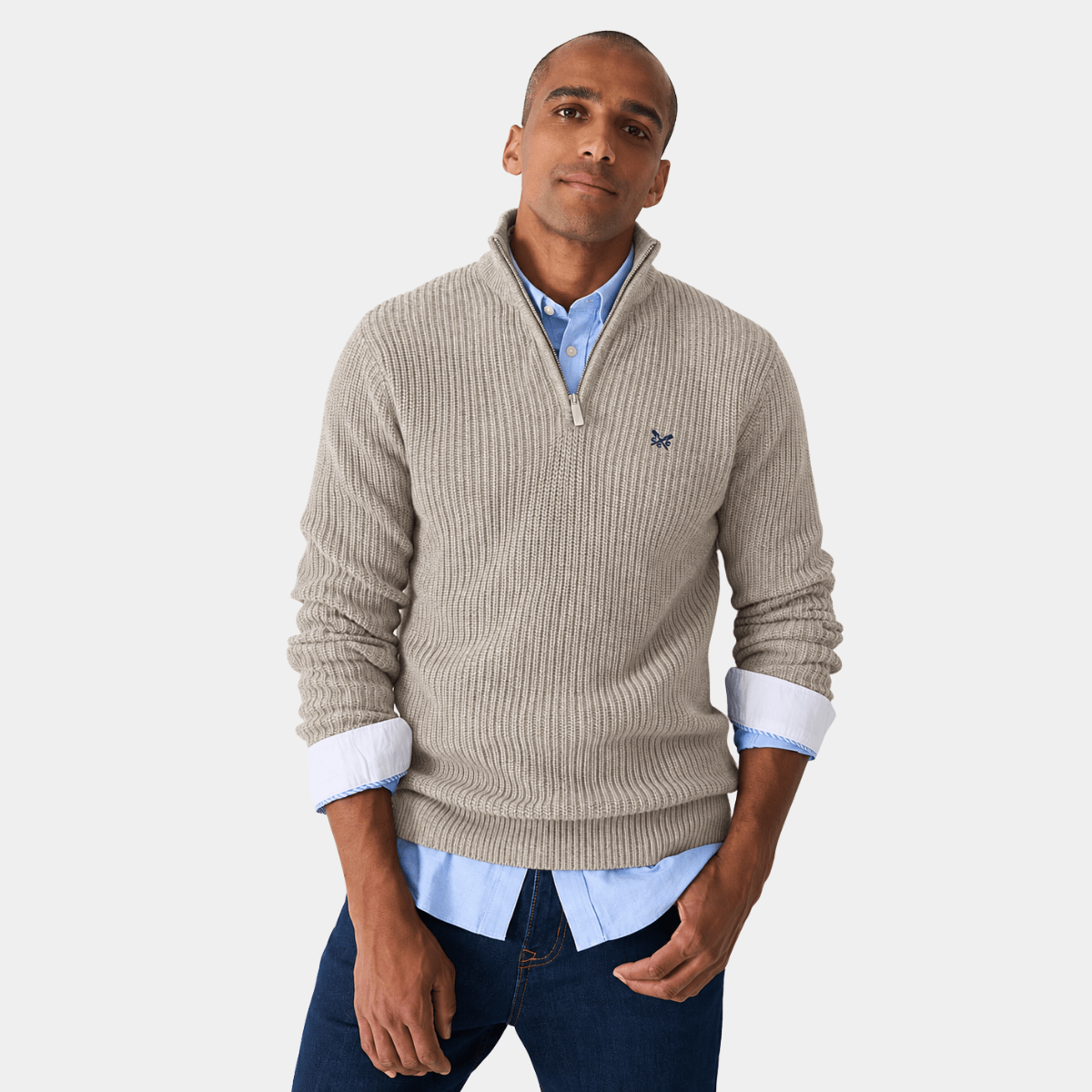 Mens Knit 1/4 Zip from You Know Who's