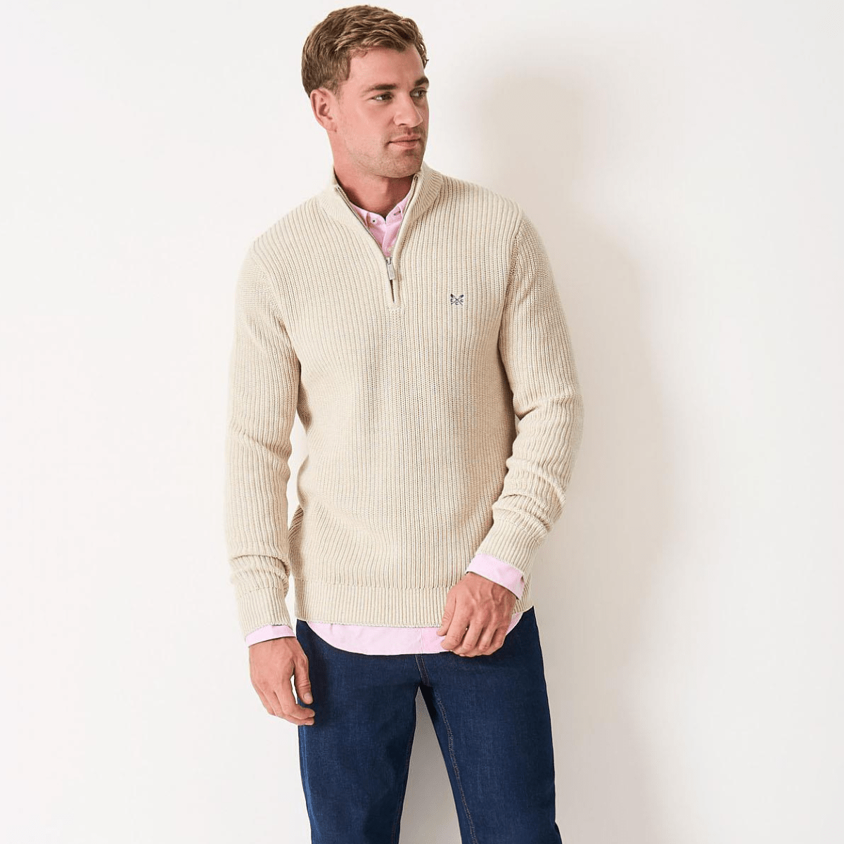 Mens Knit 1/4 Zip from You Know Who's