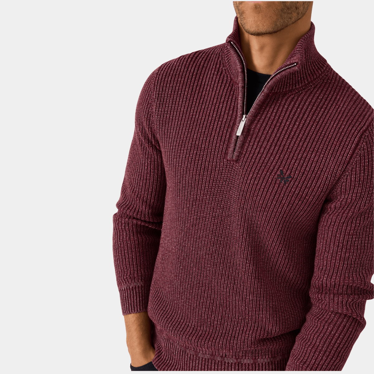 Mens Knit 1/4 Zip from You Know Who's