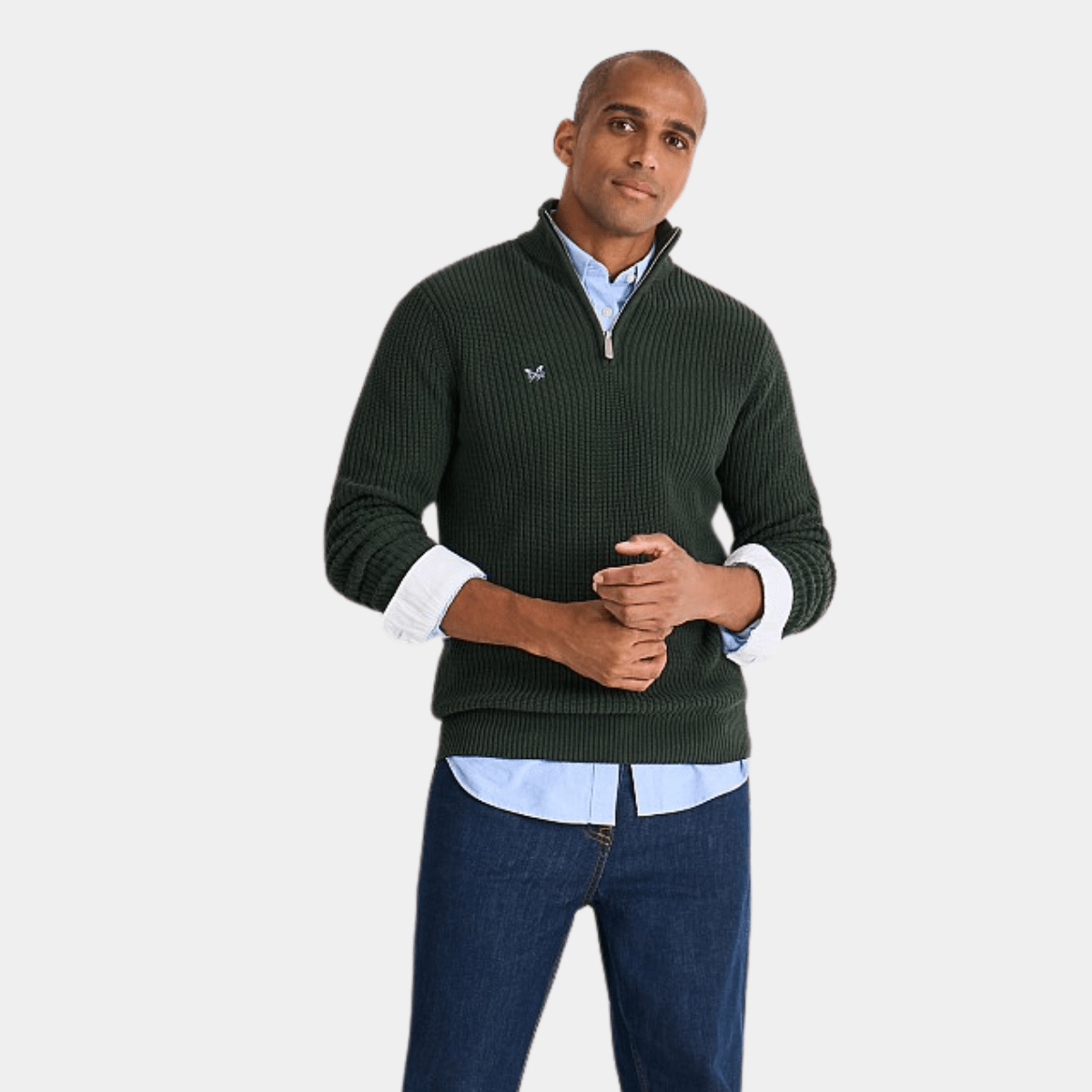 Mens Knit 1/4 Zip from You Know Who's