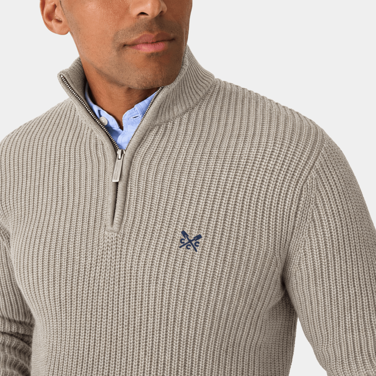 Mens Knit 1/4 Zip from You Know Who's