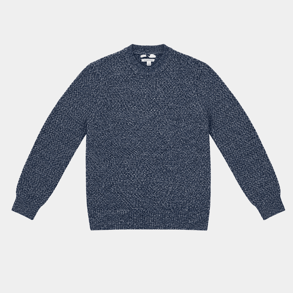 Mens Lambswool Chunky Knit Crew from You Know Who's