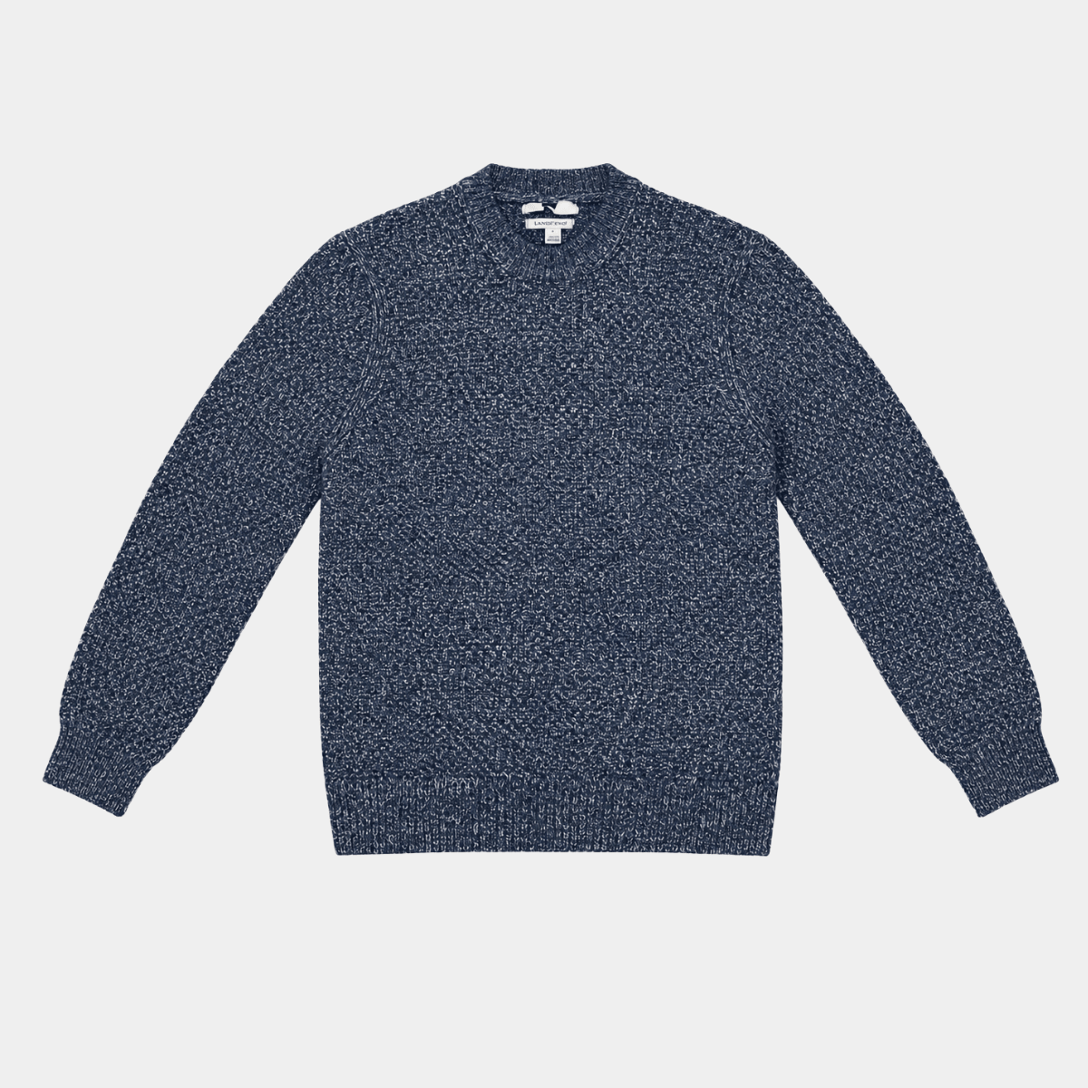 Mens Lambswool Chunky Knit Crew from You Know Who's