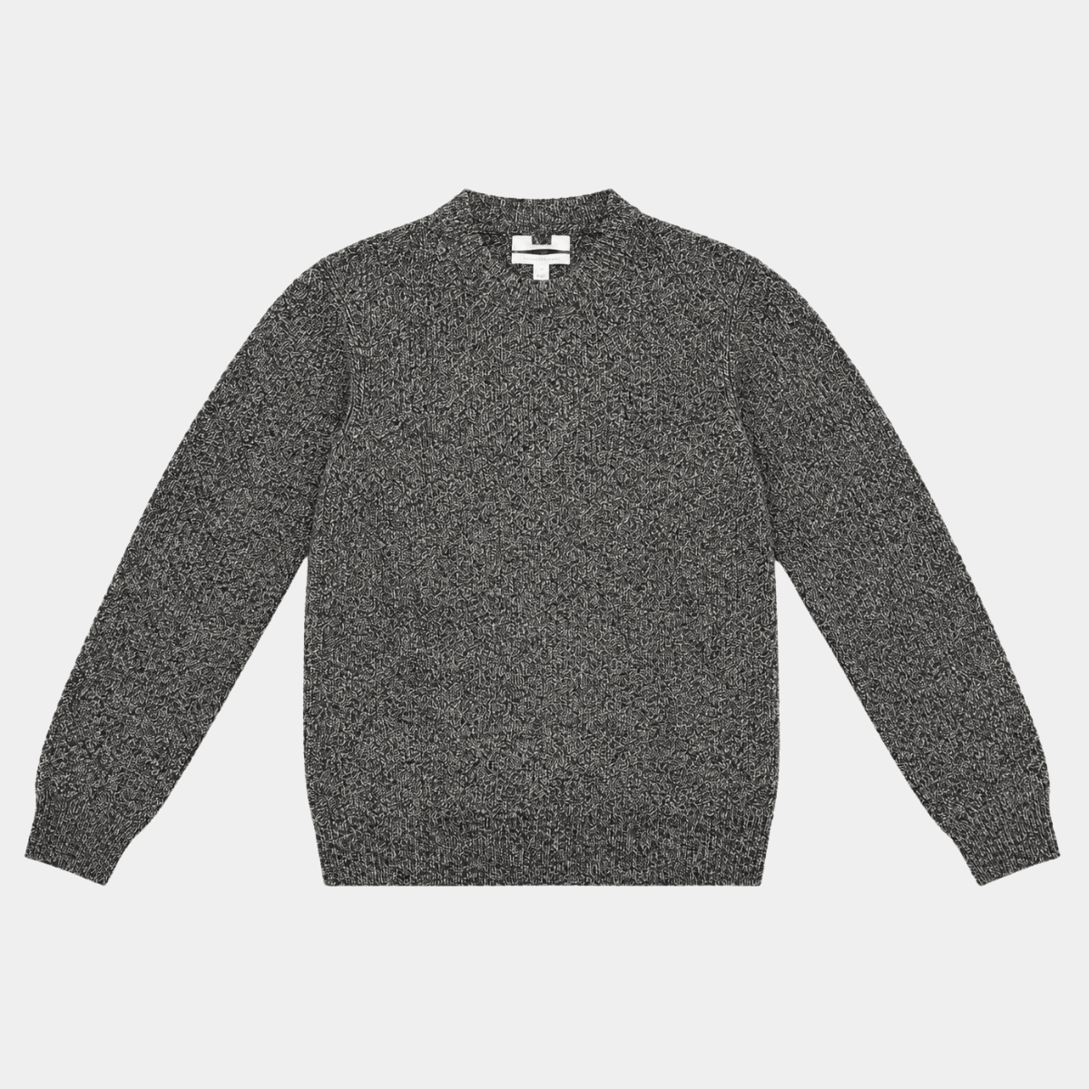 Mens Lambswool Chunky Knit Crew from You Know Who's